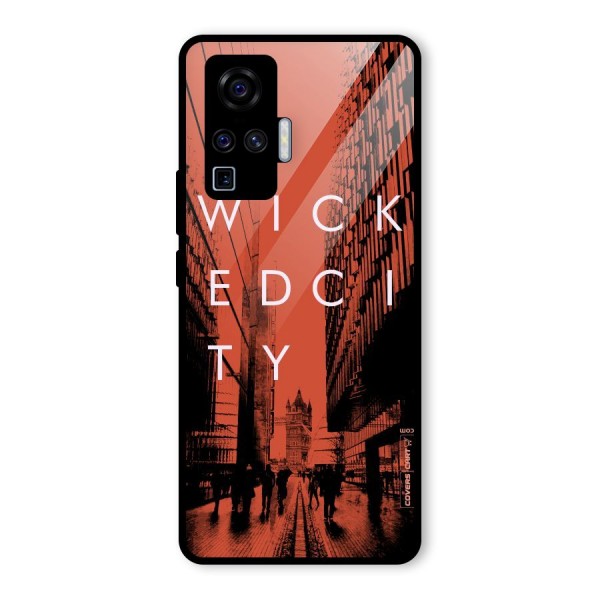 Wicked City Glass Back Case for Vivo X50 Pro