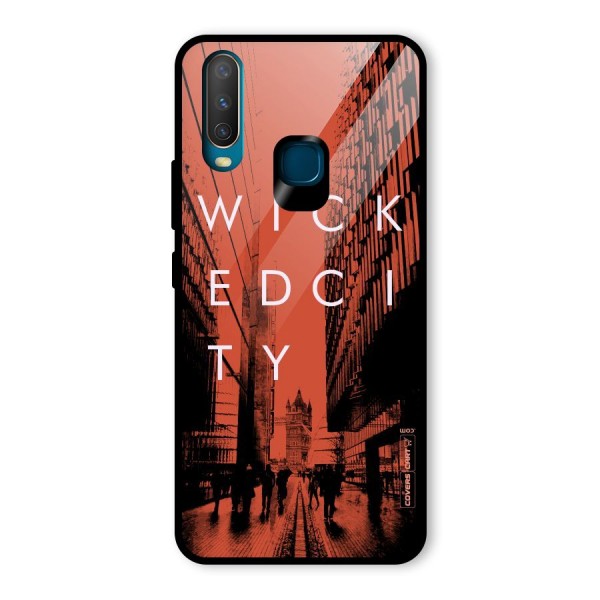 Wicked City Glass Back Case for Vivo Y15