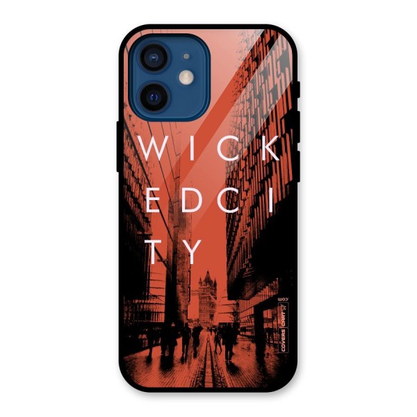 Wicked City Glass Back Case for iPhone 12 Mini