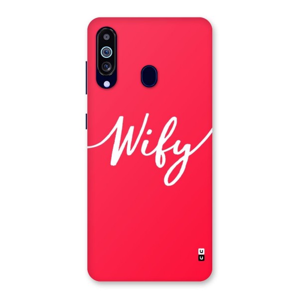 Wify Back Case for Galaxy A60