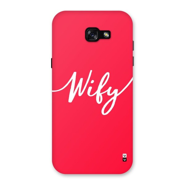 Wify Back Case for Galaxy A7 (2017)