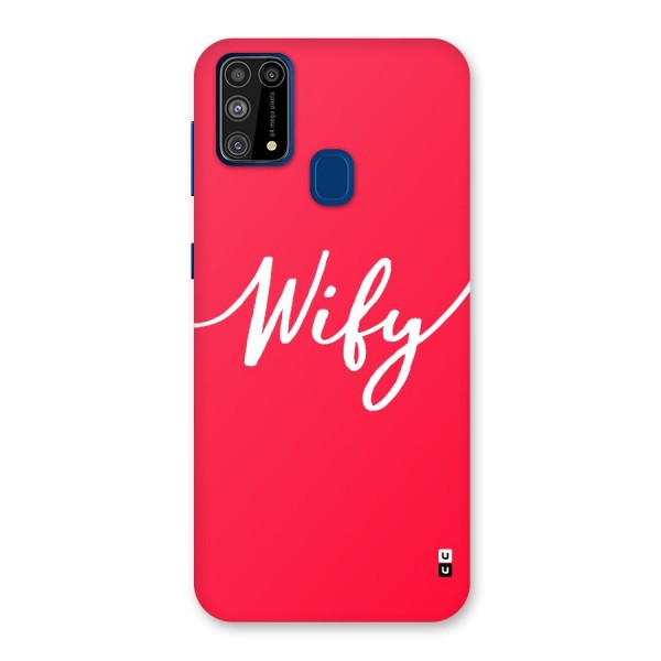 Wify Back Case for Galaxy F41