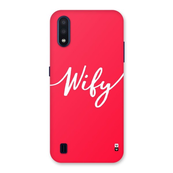 Wify Back Case for Galaxy M01