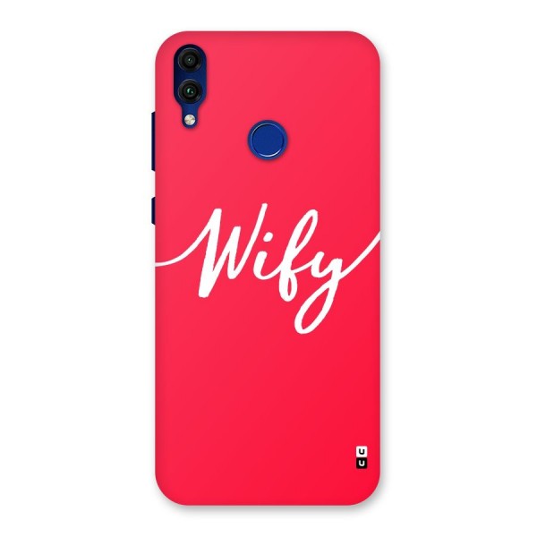 Wify Back Case for Honor 8C