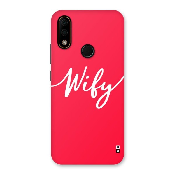 Wify Back Case for Lenovo A6 Note