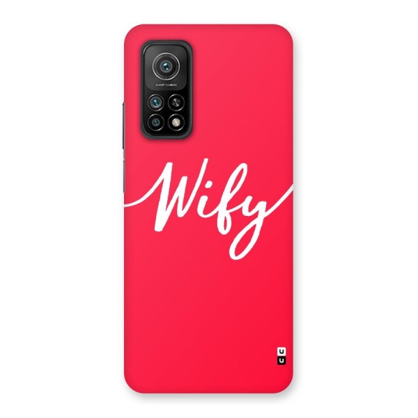 Wify Back Case for Mi 10T Pro 5G