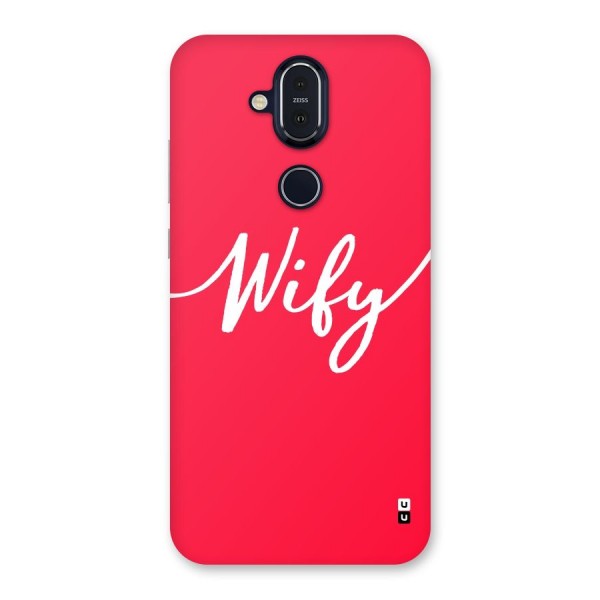 Wify Back Case for Nokia 8.1