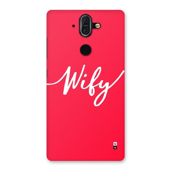 Wify Back Case for Nokia 8 Sirocco