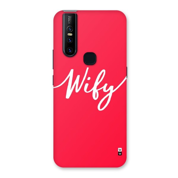 Wify Back Case for Vivo V15