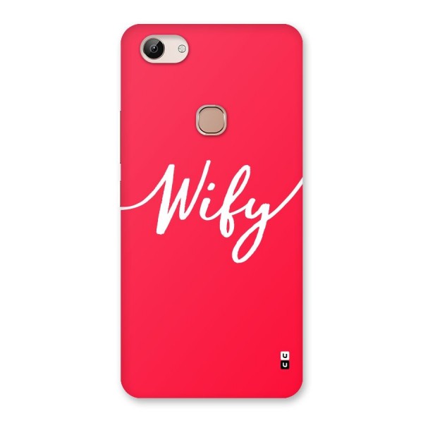 Wify Back Case for Vivo Y83