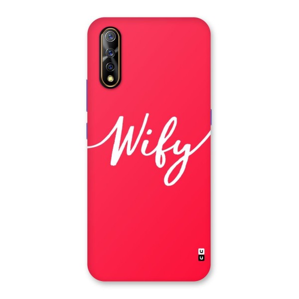 Wify Back Case for Vivo Z1x