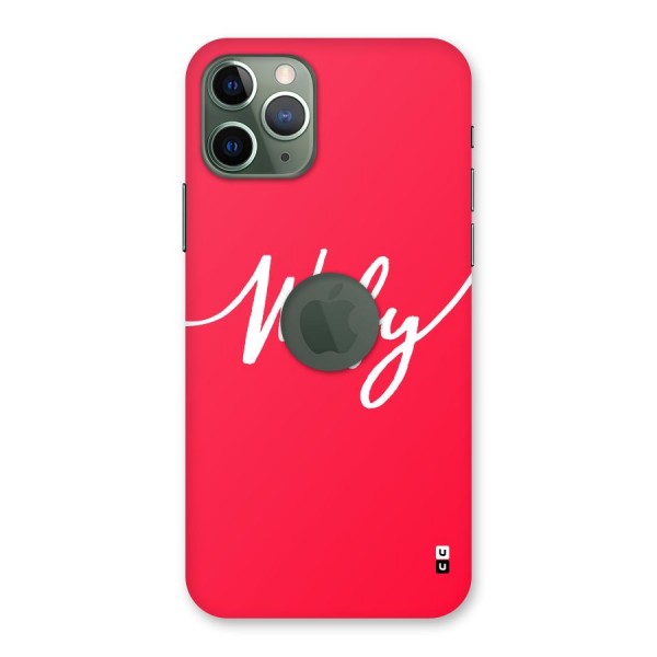 Wify Back Case for iPhone 11 Pro Logo  Cut