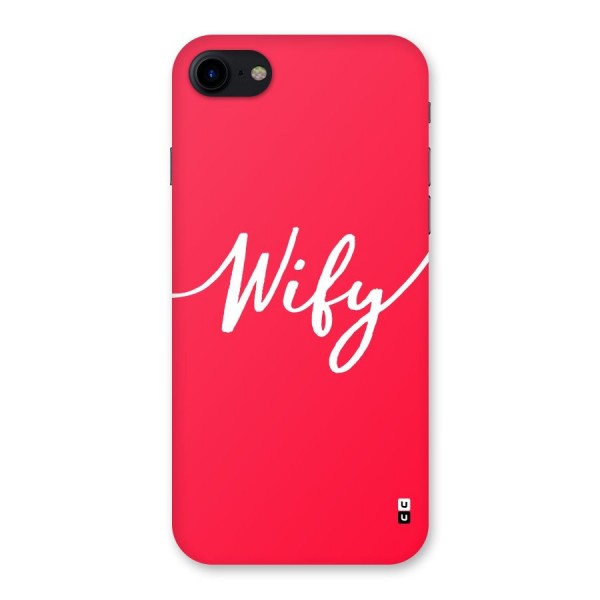 Wify Back Case for iPhone SE 2020