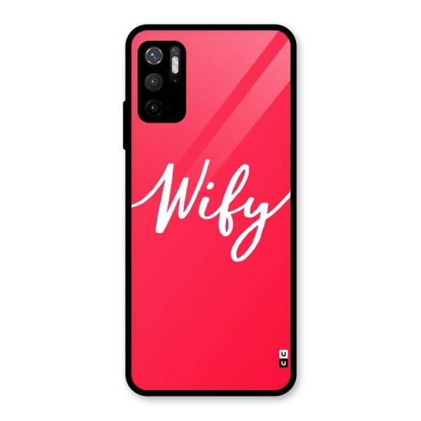 Wify Glass Back Case for Poco M3 Pro 5G