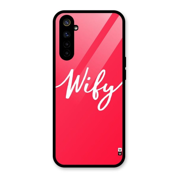 Wify Glass Back Case for Realme 6