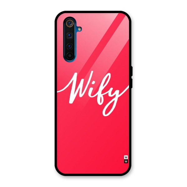 Wify Glass Back Case for Realme 6 Pro