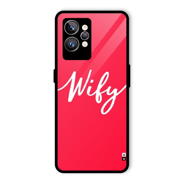 Wify Glass Back Case for Realme GT2 Pro