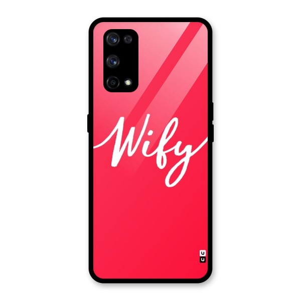 Wify Glass Back Case for Realme X7 Pro