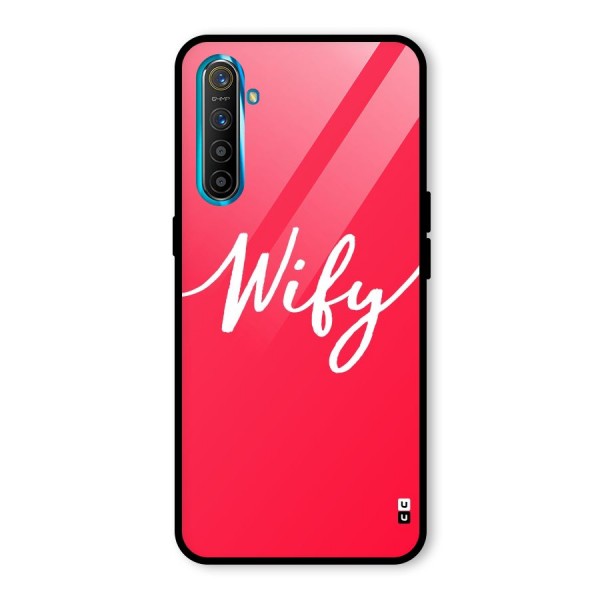 Wify Glass Back Case for Realme XT