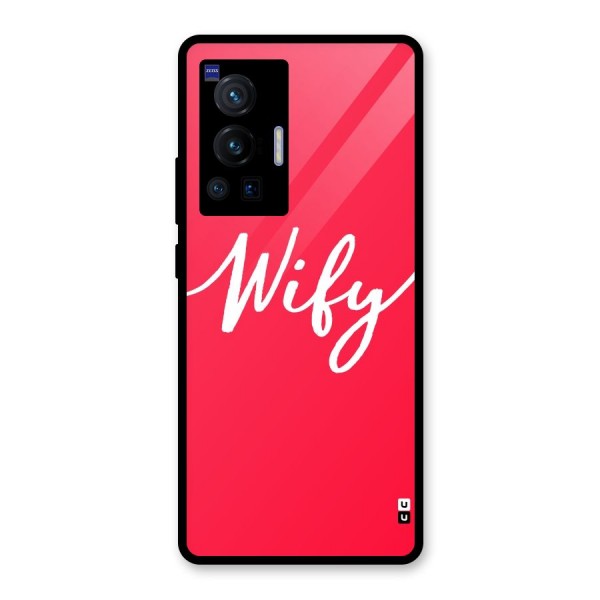 Wify Glass Back Case for Vivo X70 Pro