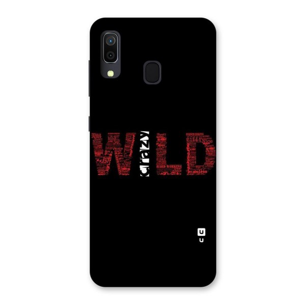 Wild Crazy Back Case for Galaxy A20