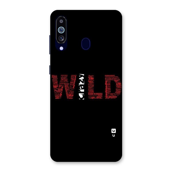 Wild Crazy Back Case for Galaxy A60