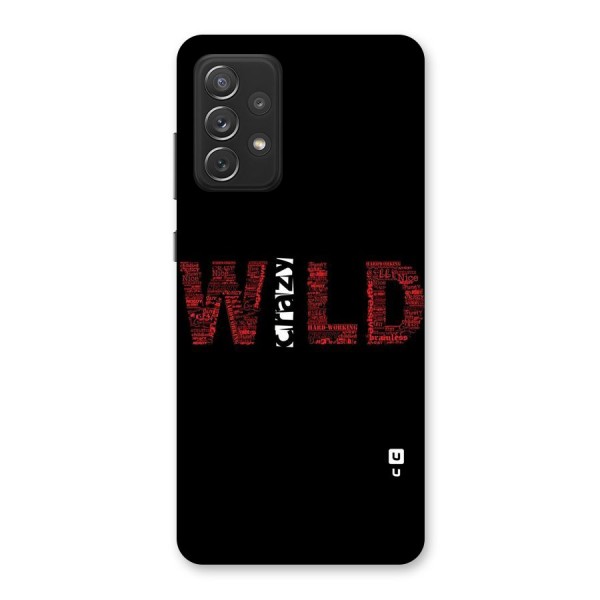 Wild Crazy Back Case for Galaxy A72