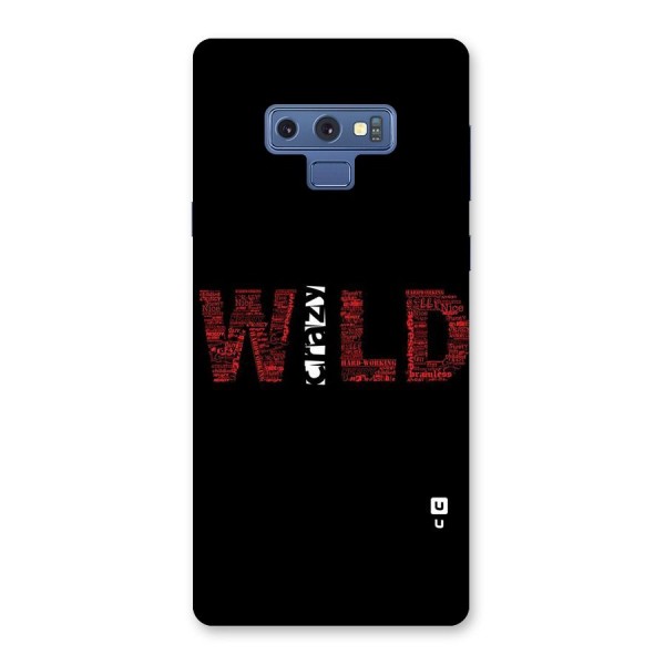 Wild Crazy Back Case for Galaxy Note 9