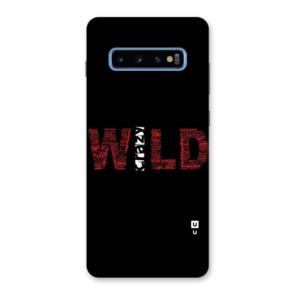 Wild Crazy Back Case for Galaxy S10 Plus