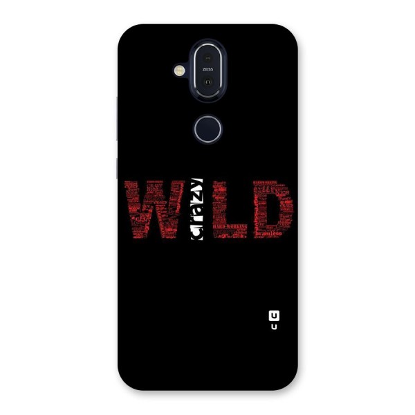 Wild Crazy Back Case for Nokia 8.1