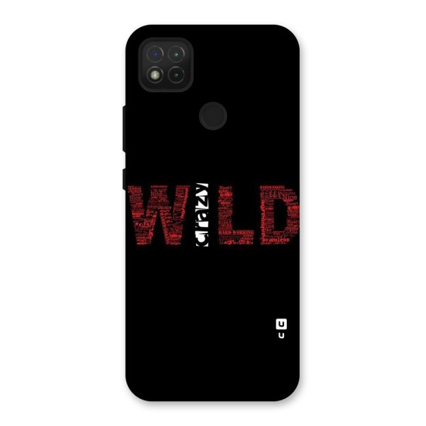 Wild Crazy Back Case for Redmi 9C