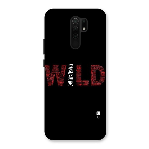 Wild Crazy Back Case for Redmi 9 Prime