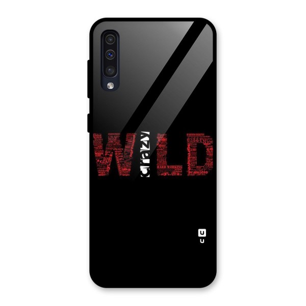 Wild Crazy Glass Back Case for Galaxy A50s