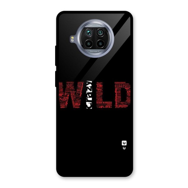 Wild Crazy Glass Back Case for Mi 10i