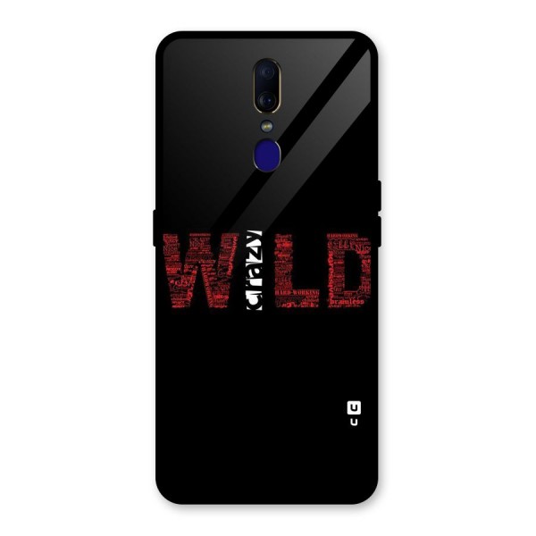 Wild Crazy Glass Back Case for Oppo F11