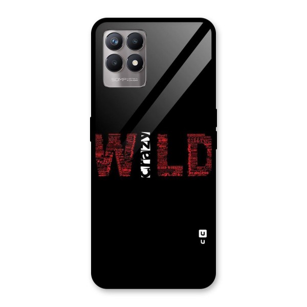 Wild Crazy Glass Back Case for Realme 8i