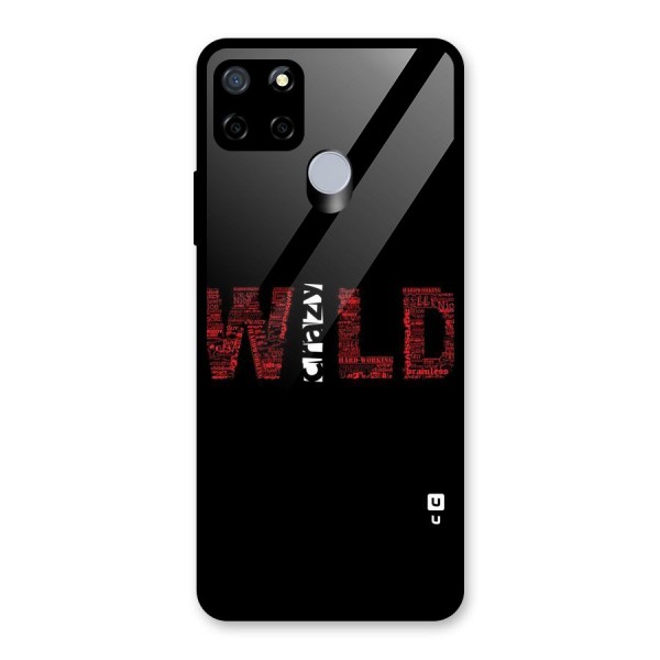 Wild Crazy Glass Back Case for Realme C15