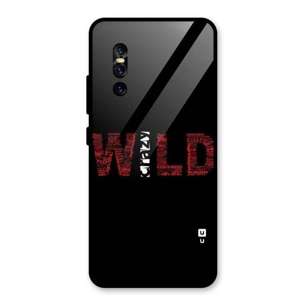 Wild Crazy Glass Back Case for Vivo V15 Pro