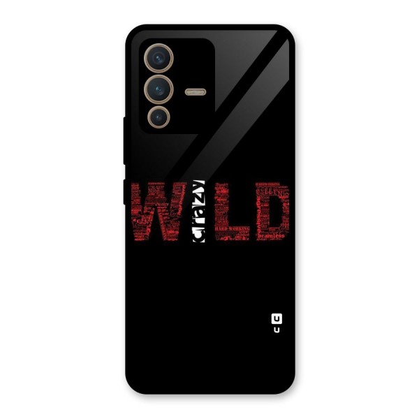 Wild Crazy Glass Back Case for Vivo V23 5G