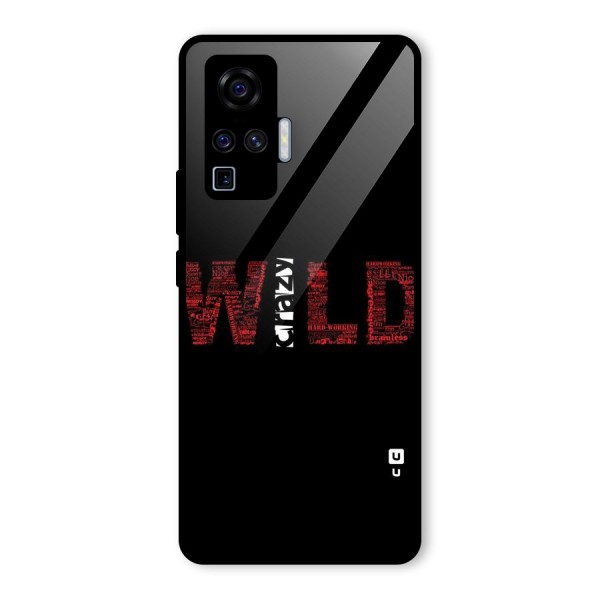 Wild Crazy Glass Back Case for Vivo X50 Pro