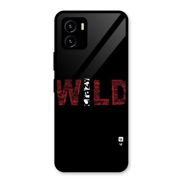 Wild Crazy Glass Back Case for Vivo Y15s