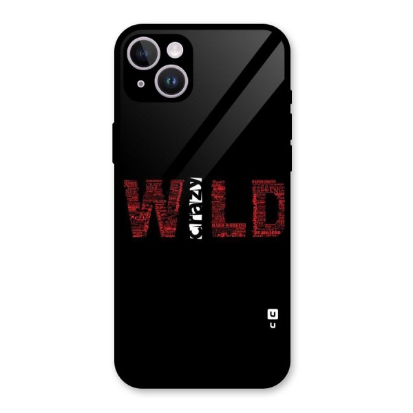 Wild Crazy Glass Back Case for iPhone 14 Plus