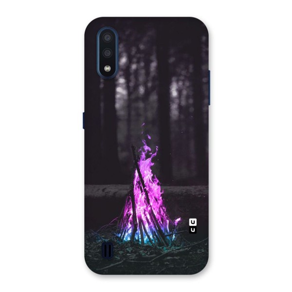 Wild Fire Back Case for Galaxy M01