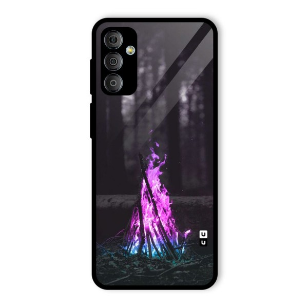 Wild Fire Glass Back Case for Galaxy F23