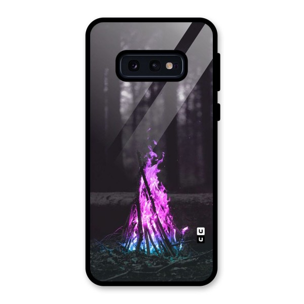 Wild Fire Glass Back Case for Galaxy S10e