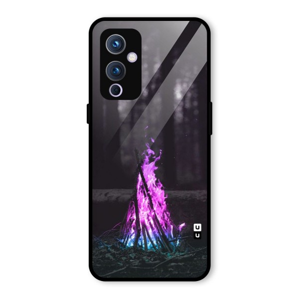 Wild Fire Glass Back Case for OnePlus 9