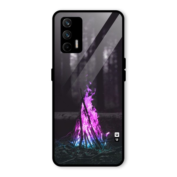 Wild Fire Glass Back Case for Realme X7 Max