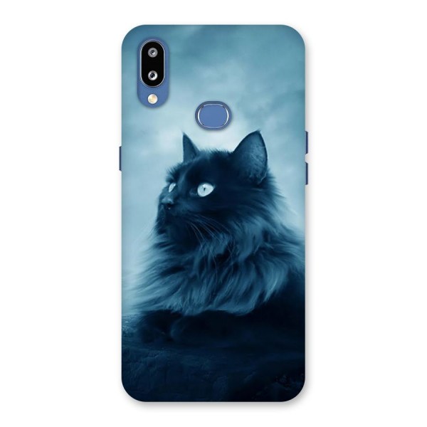 Wild Forest Cat Back Case for Galaxy M01s