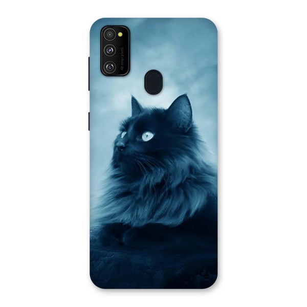 Wild Forest Cat Back Case for Galaxy M21