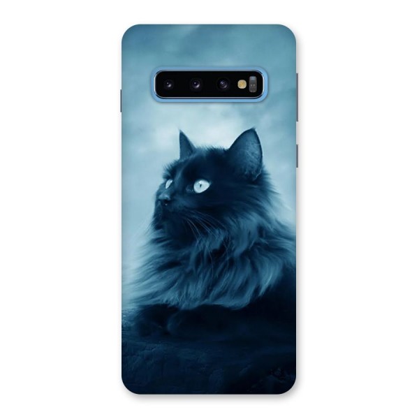 Wild Forest Cat Back Case for Galaxy S10